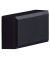 Magnet pro 53x18mm sw Haftkraft 1kg Oberfläche mattiert
