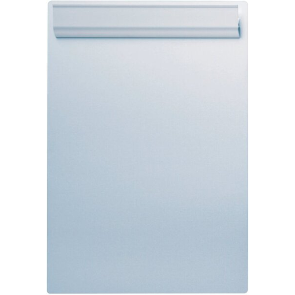 4002390022477 - MAUL Schreibplatte alu silber DIN A4 aus Aluminium mit Gleitschutz an der Unterseite (23527-08)