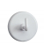Haftmagnet 6159002, Rund mit Haken, 47mm &Oslash;, wei&szlig;, 12000g