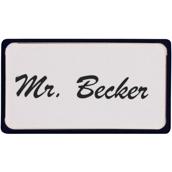 4002390032520 - Namensschild mit Magnet schwarz 45x80mm 10 St 4002390032520 MAUL 