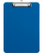 Klemmbrett Leather 2340537, A4, blau, Kunststoff, inkl Aufh&auml;nge&ouml;se