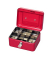 Geldkassette 5610125 Größe 1 rot 152x125x81mm