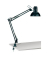 Schreibtischlampe MAULstudy, schwarz, mit Tischklemme