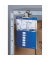 Briefklemmer pro 75 mm vn mit Magnet Metall Klemmweite 20mm