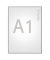 Plakat-Klapprahmen Standard, 6604108, silber, A1, Aluminium