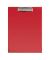 Klemmbrett 2335225 A4 rot Karton mit Kunststoffüberzug inkl Aufhängeöse 