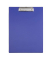 Klemmbrett 2335237, A4, blau, Karton, Folien-kaschiert, inkl Aufhängeöse