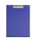 Klemmbrettmappe 2339237 A4 blau Karton mit Kunststoffüberzug inkl Aufhängeöse 