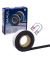 Magnetband selbstklebend L 10 m x B 45 mm x H 1 mm