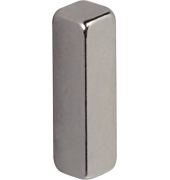 Neodym Stabmagnet 15x4x4 mm 4er Set, Haftkraft 2 kg,