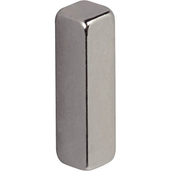 4002390061902 - Neodym Magnet (b x h x t) 15 x 4 x 4 mm rechteckig Stab Silber 4 St 6169096 - Maul