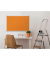 Pinnwand Standard 6443843, 90x60cm, Filz, Aluminiumrahmen, orange
