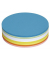 Moderationskarten 6395099, Ø 18,5cm, Kreis, 150g, farbig sortiert 