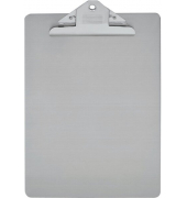 Klemmbrett MAULsteel 2356495, A4, silber, Edelstahl, inkl Aufhängeöse