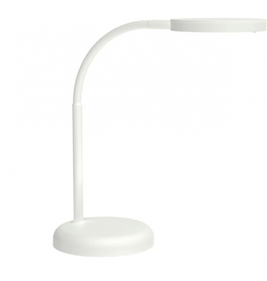 LED-Schreibtischlampe MAULjoy, weiß, mit Standfuß