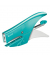 Heftzange WOW 5031-20-51 eisblau bis 15 Blatt für Nr 10