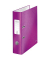 Ordner WOW 1005-00-62, A4 80mm breit PP vollfarbig, gl&auml;nzend, gemustert violett metallic