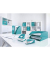 Briefablage WOW 5226-30-51 A4 / C4 eisblau metallic Kunststoff stapelbar