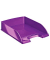 Briefablage WOW 52263062, A4/C4, violett metallic, Polystyrol stapelbar