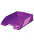 Briefablage WOW 52263062, A4/C4, violett metallic, Polystyrol stapelbar