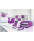Briefablage WOW 5226-30-62 A4 / C4 violett metallic Kunststoff stapelbar