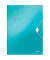 Eckspannmappe WOW 45990051, A4 eisblau PP, mit 3 Einschlagklappen