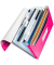 F&auml;chermappe WOW 4589-00-23, pink metallic, A4, 6 F&auml;cher