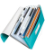 F&auml;chermappe WOW 4589-00-51, eisblau, A4, 6 F&auml;cher