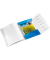 Ordnungsmappe WOW 4633-00-36, 6-teilig blanko, blau metallic, Din A4, 6 F&auml;cher