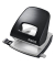Locher New NeXXt Style 5006-00-94 satinschwarz bis 3mm 30 Blatt mit Anschlagschiene