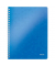 Collegeblock 4637-00-36 WOW, Muster, liniert / liniert Rand beidseitig , A4, 80g, blau, 80 Blatt