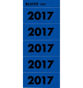 Jahreszahlen 1417-00-35, 2017, blau, 60x25,5mm, selbstklebend