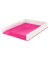 Briefablage WOW Duo Colour 5361-10-23 A4 / C4 weiß/pink Kunststoff stapelbar
