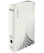 Archivbox easyboxx 6131-00-00, A4, wei&szlig;, innen 34,2x7,5x23,8cm (TxBxH), Recycling-Wellpappe