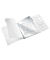 Ordnungsmappe WOW 4633-00-01, 6-teilig blanko, wei&szlig;, A4, 6 F&auml;cher