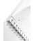 Collegeblock 4641-00-01 WOW, Muster, kariert / kariert Rand beidseitig, A5, 80g, weiß, 80 Blatt