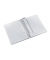 Collegeblock 4641-00-95 WOW, Muster, kariert / kariert Rand beidseitig, A5, 80g, schwarz, 80 Blatt