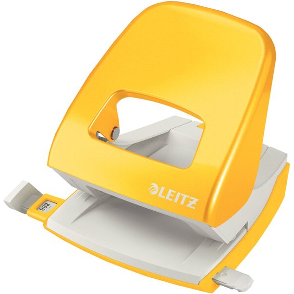 4002432121540 - Locher WOW gelb Stanzleistung 30 Blatt 25 mm Anschlagschiene A4 4002432121540 LEITZ ACCO Brands 50082016