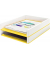 Briefablage WOW Duo Colour 5361-10-16 A4 / C4 weiß/gelb Kunststoff stapelbar