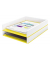 Briefablage WOW Duo Colour 5361-10-16 A4 / C4 weiß/gelb Kunststoff stapelbar
