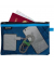 Reißverschlusstasche WOW Traveller Zip, L, 6mm, 230x150mm, blau