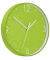  Wanduhr WOW 9015-00-54, gr&uuml;n, 30cm, rund, analog