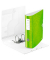 Ordner Active WOW 1106-00-54, A4 82mm breit Kunststoff vollfarbig, gl&auml;nzend, gemustert gr&uuml;n
