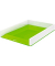 Briefablage WOW Duo Colour 5361-10-54, A4/C4, gr&uuml;n/wei&szlig;, Polystyrol stapelbar