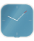 Wanduhr Cosy 90170061 Glas 30x30cm blau
