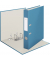 Ordner Cosy Soft Touch 1062-00-61, A4 52mm schmal PP vollfarbig blau