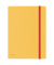 Eckspannmappe Cosy 4619-00-19, A4 gelb Polypropylen (PP), f&uuml;r ca. 150 Blatt  (80 g/m&sup2;), mit 3 Einschlagklappen