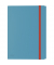 Eckspannmappe Cosy 4619-00-61, A4 blau Polypropylen 80g, mit 3 Einschlagklappen