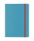 Eckspannmappe Cosy 4619-00-61, A4 blau Polypropylen (PP), f&uuml;r ca. 150 Blatt  (80 g/m&sup2;), mit 3 Einschlagklappen