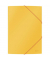 Eckspannmappe Cosy 3002-00-19, A4 gelb Karton 250g, mit 3 Einschlagklappen
